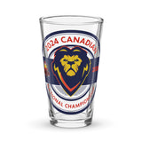 Canadian National Championship Commemorative Beer Glass